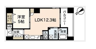 アールヴォレ楠木の物件間取画像